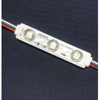 12V 1.5W samsung led module Korea ce rohs injection lens led modules waterproof 5730 led modules with 3 chips